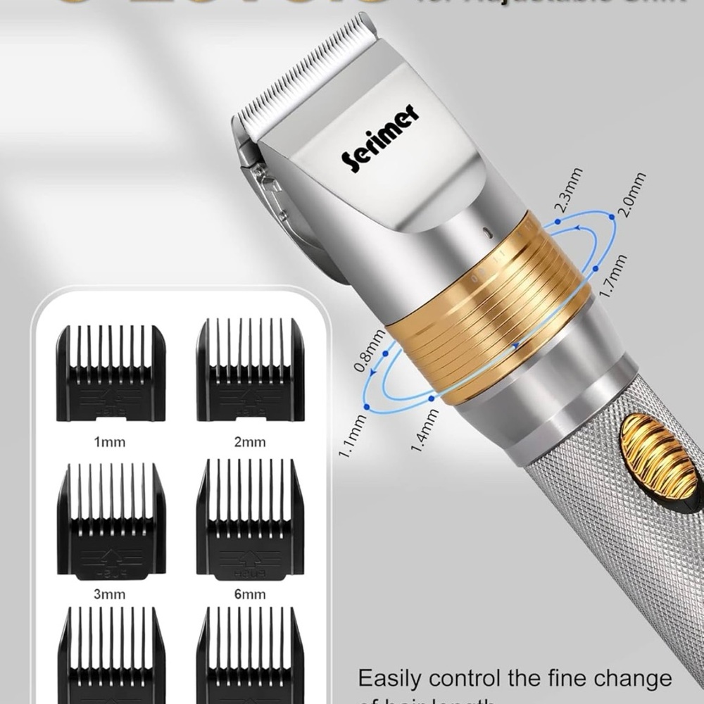 Serimer Professional Plug In Pet Hair Clippers